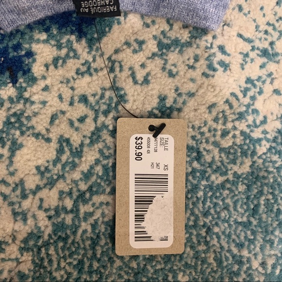 Mock Neck Tee Shirt from RW&Co - grey and blue set of 2 - NWT - Picture 4 of 6